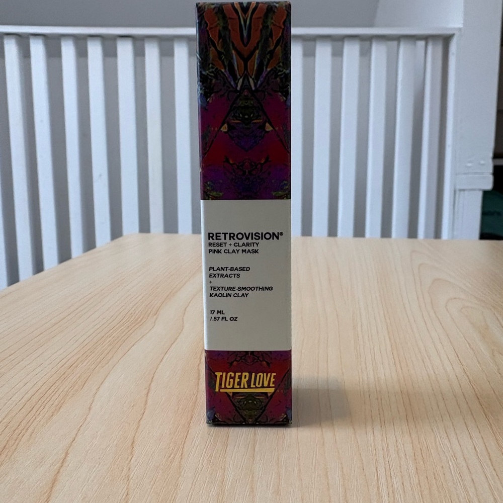 Tiger Love Retrovision Pink Clay Mask